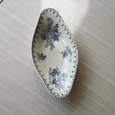 Ravierschale Service Flore Aus Fayence Von Sarreguemines U&C 1900 Frankreich - Bild 1 von 4