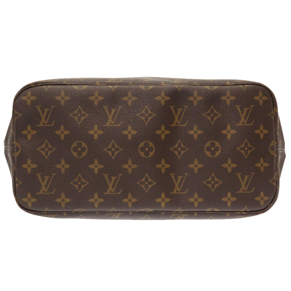 AUTHENTIC LOUIS VUITTON M40156 Monogram Neverfull MM Tote Bag 0037  