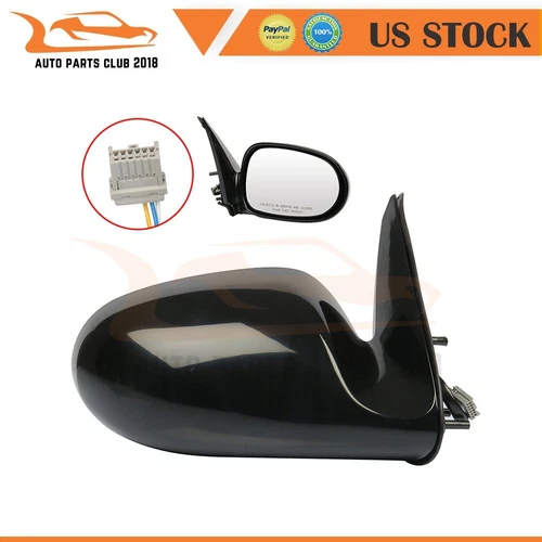 NI1321133 2000-2006 For Nissan Sentra Black Right Side Exterior Mirror