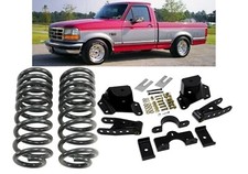 Ford F-150 Std Cab 1987-1996 Belltech Lowering 2 Front 4 Rear Drop Kit Ford F-150 Std Cab 1987-1996 Belltech Lowering 2 Front 4 Rear Drop Kit