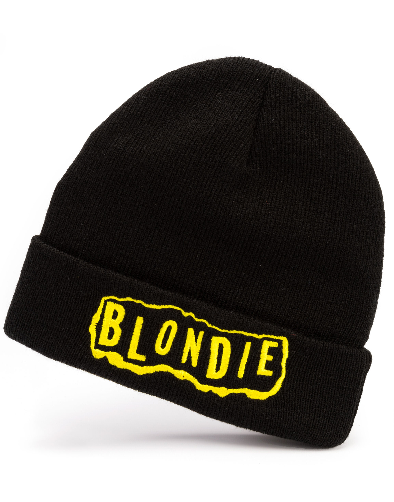Шапочка с логотипом Blondie Schwarze Mütze Herren