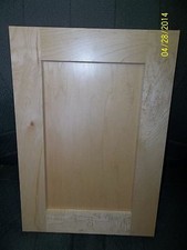 10 1/2 X 28 3/4" SHAKER MAPLE CLEAR CABINET DOOR, KITCHEN, CUPBOARD, BATHROOM