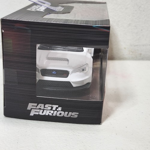 Jada Fast & Furious Subaru WRX STI White Car 1/32 Kids Toy Vehicle NEW - Picture 4 of 7