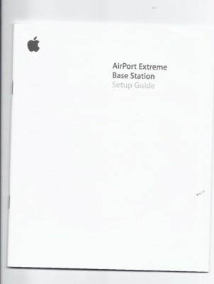 Apple AirPort Extreme Installationshandbuch Base Station Setup Guide