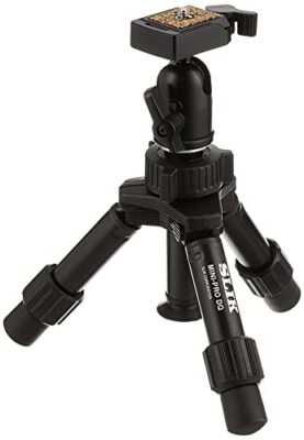 MINI PRO DQ TRIPOD 2-Section Table-Top Twist Locks for Legs Black SLIK