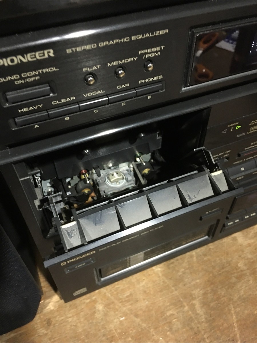 Pioneer XD-Z65M HiFi 6xCD Changer Graphic Equalizer Remote+ Pioneer XD-Z65M HiFi 6xCD Changer Graphic Equalizer Remote+