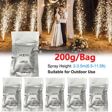 Cold Spark Machine Ti Powder 200g Bag 2-5M Range Stage Effect Outdoor/Indoor