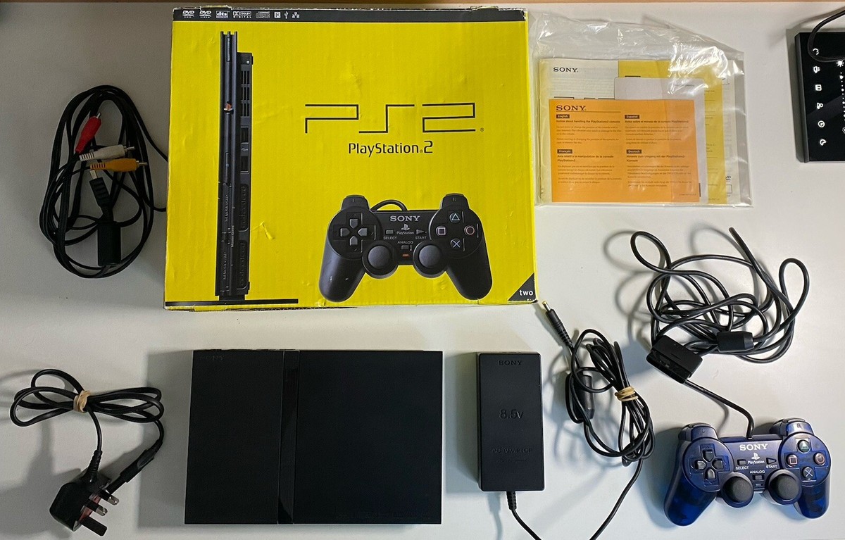 Ps2 Scph 70004 Ps2 Slim Pal Sony Playstation PS2 Slim Console PAL