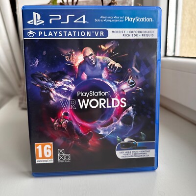 PlayStation VR Worlds PS4 PSVR1 | Tested CIB Complete w/Manual PAL
