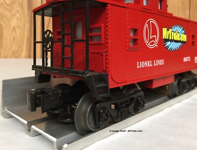Toy Train Display Shelves -Set of 2 - 48 Inch x 3 Inch - O Scale Trains Storage