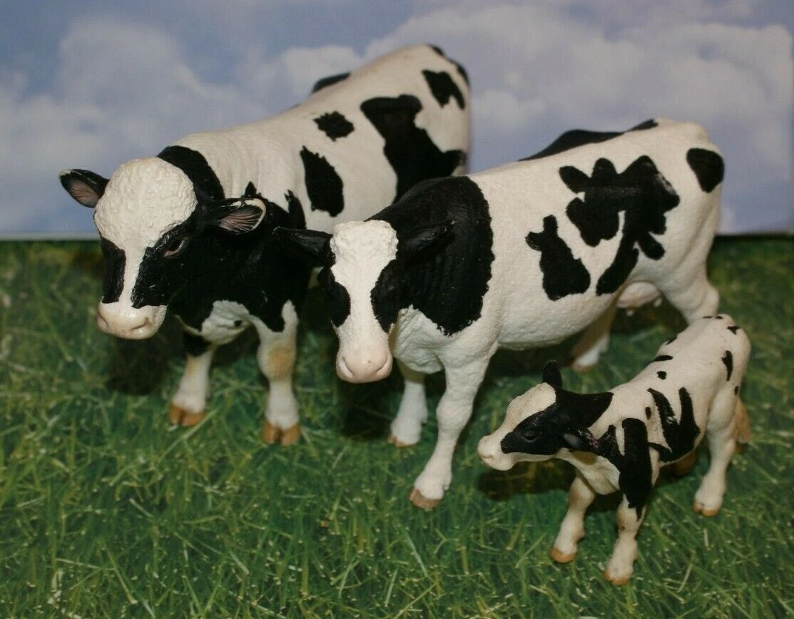 Schleich cows and bulls 2025