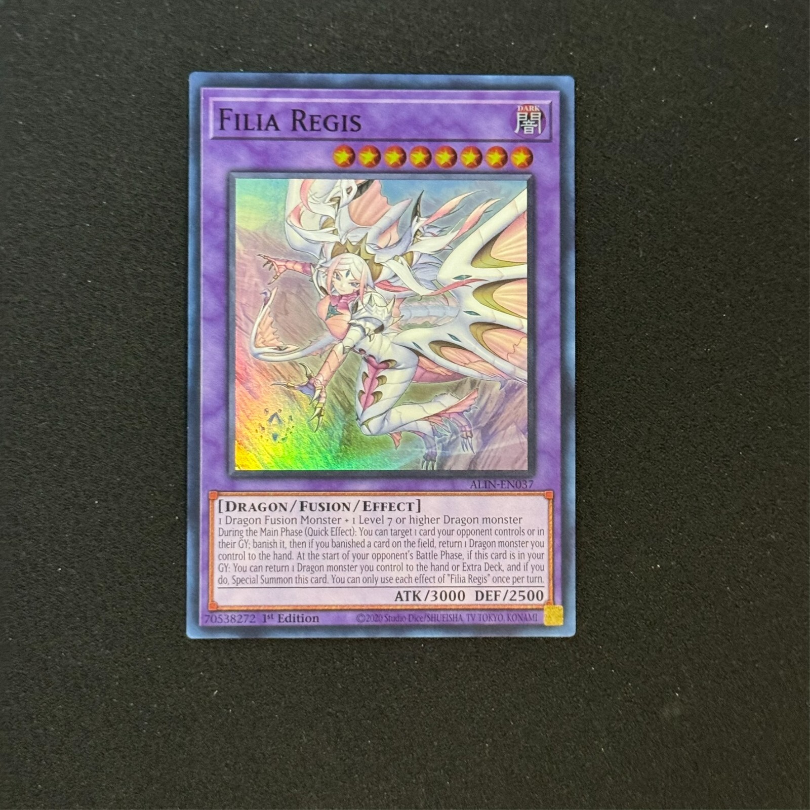 Filia Regis ALIN-EN037 Alliance Insight Super Rare Card