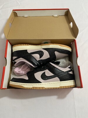 New Mens Size 12 Black Nike Dunk Low Retro LTD Basketball Shoes HF9191 001