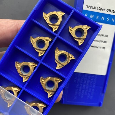16ER G60 GBJ201  indexable thread Insert CNC Excircle turning 1.5-3.0 Tip SER