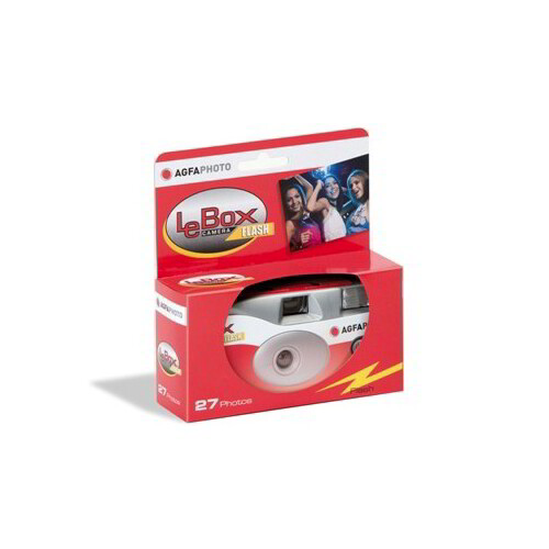AgfaPhoto LeBox Kamera – Farb-Einwegkamera