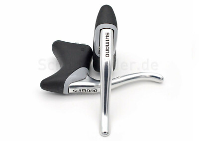 Shimano Bremshebel-Set BL-R400, Road, 1 Paar, komplett m.Zügen, für Felgenbremse