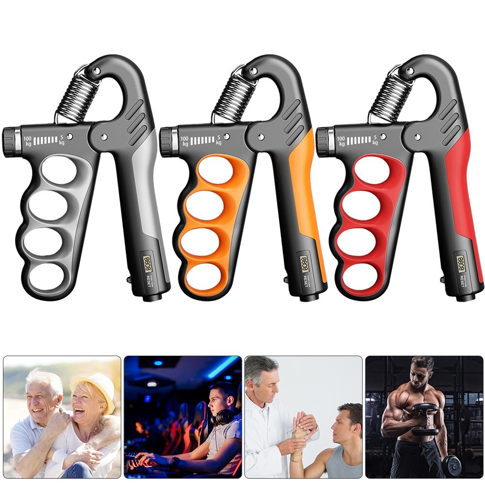 5-100KG Grip Strength Trainer Hand Gripper Adjustable Grip Strengthener