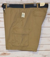 Mens Sonoma Safari Cargo Shorts Big & Tall Sizes: 46, 48, 50 Color: Khaki Tan Mens Sonoma Safari Cargo Shorts Big & Tall Sizes: 46, 48, 50 Color: Khaki Tan