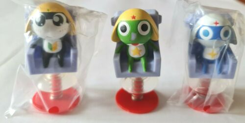 Keroro Gunso Sgt. Frog Mini Model IN ACTION Figure x 3 - Picture 1 of 3