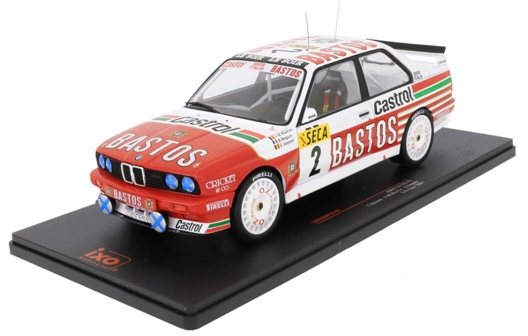 ixo/イクソ BMW E30 M3 1991年 IXOMODELS - BMW M3 E30 #2 24H SPA 1991 JOOSEN/MARTIN/BEGUIN