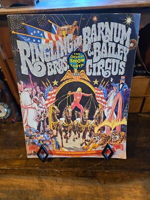 Vintage Ringling Brothers Barnum & Bailey Circus Bicentennial Edition & Poster
