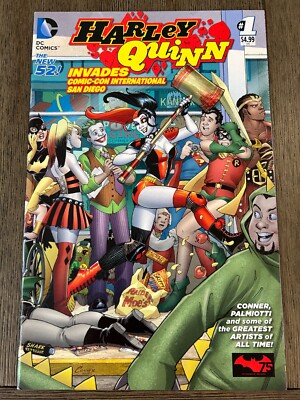Harley Quinn Invades Comic-Con International San Diego #1 Sept. 2014 DC Comics