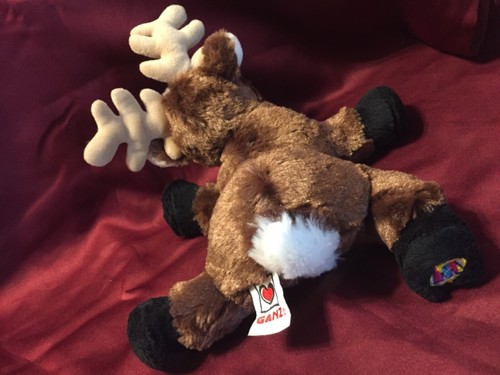 Reindeer Ganz Webkinz HM137 stuffed animal plush - Picture 3 of 4