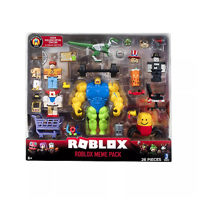 New Roblox Series 8 Environmental 26 Pc Set Meme Pack Exclusive Action Figures Ebay - roblox avengers theme