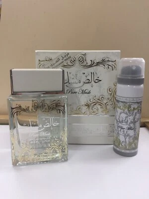 Pure Musk BY LATTAFA Perfume EDP Spray 100ml Oud + FREE DEODORANT
