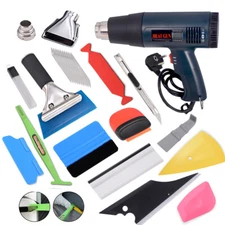 12 Pcs New Window Tinting Tools Kit Set Car Vinyl Wrap Application Film Squeegee