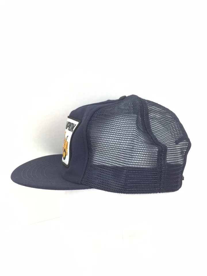 De Colección Champion Ralladores Sombrero Parche Gorra Maquinaria EE. UU. Malla A Presión Béisbol Camionero Foto 3 de 4