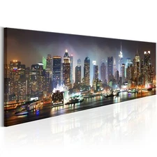 NEW YORK Canvas Print Framed Wall Art Picture Photo Image 9020116