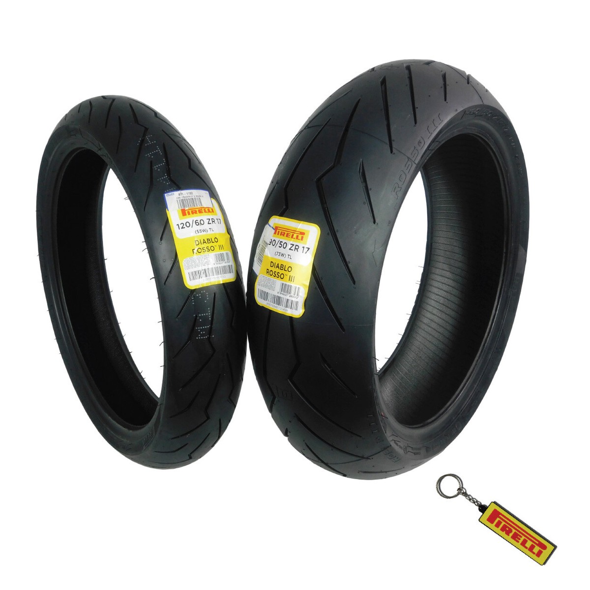 Pirelli Diablo Rosso III 120/60 ZR17 & 190/50 ZR17 Motorcycle