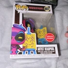 Funko Pop! Vinyl Marvel Deadpool Artist GameStop Exclusive Bobblehead #887