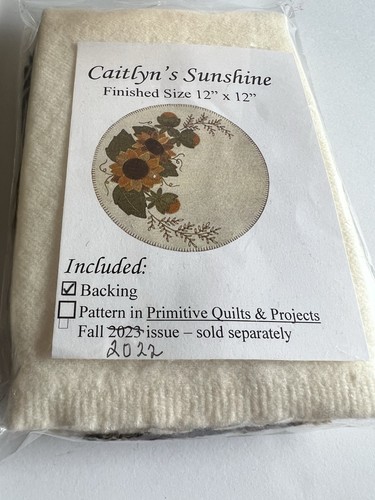 Primitive Quilts And Projects Fall Of 2022 Magazine & Two Kits - Foto 2 di 6