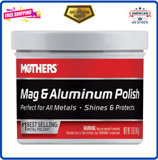 Mothers Mag Aluminum Polish 5 Oz For Wheels Chrome Metal Care
