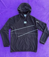 Nike Dri-FIT Men's Fleece Pullover Fitness Hoodie Size S Black DQ6620-010