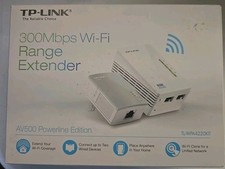 TP-LINK TL-WPA4220KIT 300Mbps AV500 WiFi Powerline Extender Starter Kit