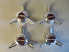 4 - Vintage Chevrolet Camaro Hub Center Cap Spinners Chevy Ratrod Hotrod