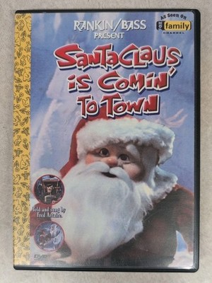 Santa Claus is Coming to Town (DVD 2001) Golden Books Fox Family **B2G1 FREE**