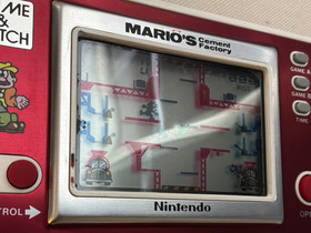 Nintendo Game & Watch Mario&rsquo;s Cement Factory ML-102 Tested Works Japan Rare