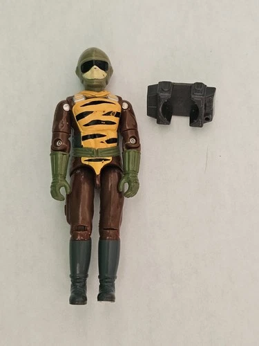 Vintage 1988 G.I. Joe ARAH Tripwire v3 Tiger Force Figure W/Backpack