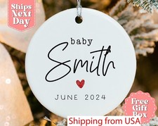 Pregnancy Announcement Ornament - Baby Announcement for Christmas - Pregnancy...