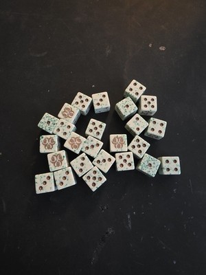 Baron Of Dice Diseased Pestilence Dice - Resin D6s With Bag