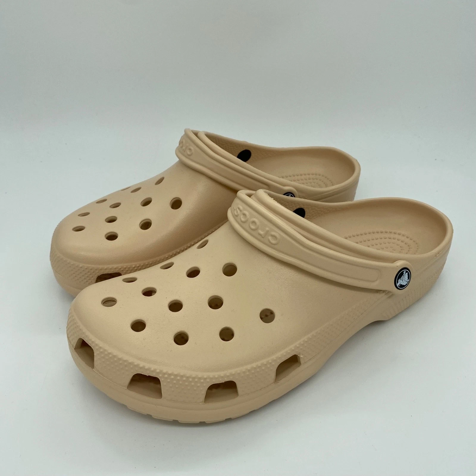 Crocs Classic Clog Slip On Lightweight Solid Shitake Brown Size 12 Mens