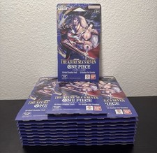 One Piece OP14 Sleeved Booster Pack The Azure Sea's Seven *20 Packs* New Sealed