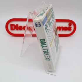 NES Nintendo GOAL! TWO 2 II SOCCER - NEW & Factory Sealed with Authentic H-Seam!