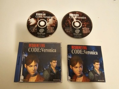 Resident Evil Code Veronica - Sega Dreamcast - CIB Anleitung