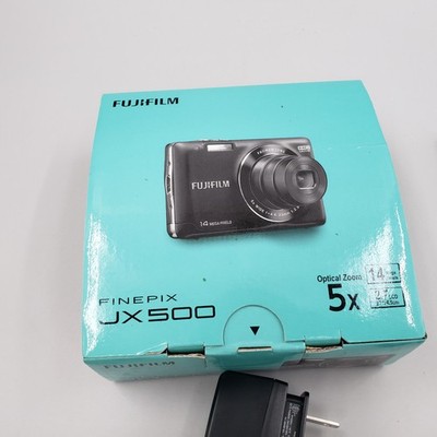 Fujifilm FinePix JX500 Digital Camera 14 MP Red, Tested & Working
