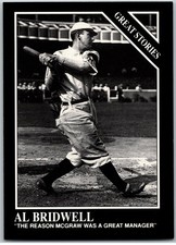 #170 Al Bridwell GREAT STORIES 1991 TSN Conlon Collection New York Giants